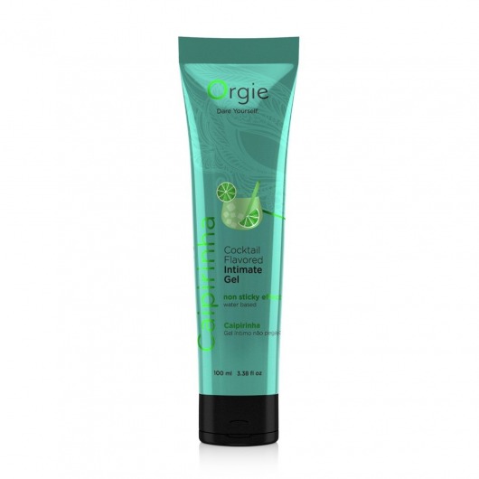 Съедобный интимный гель Orgie Lube Tube Cocktail Caipirinha - 100 мл. - ORGIE - купить с доставкой в Ельце