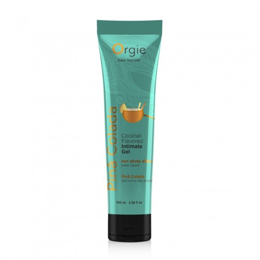 Съедобный интимный гель Orgie Lube Tube Cocktail Pina Colada - 100 мл. - ORGIE - купить с доставкой в Ельце