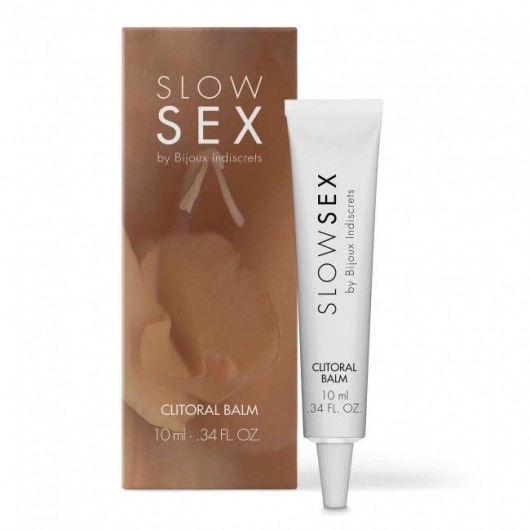 Бальзам для клитора Slow Sex Clitoral Balm - 10 мл. - Bijoux Indiscrets - купить с доставкой в Ельце