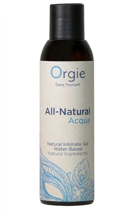 Интимный гель на водной основе Orgie All-Natural Acqua - 150 мл. - ORGIE - купить с доставкой в Ельце