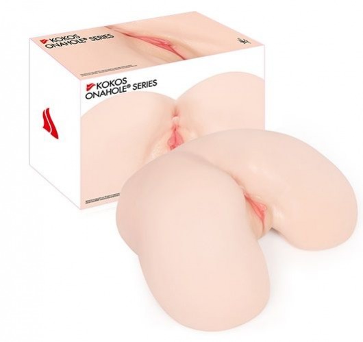 Мастурбатор-полуторс с двойным слоем материала Maria Onahole Real Vagina - KOKOS - в Ельце купить с доставкой