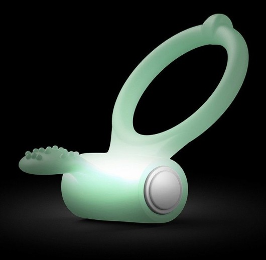 Светящееся в темноте эрекционное виброкольцо Power Clit - Dorcel - в Ельце купить с доставкой