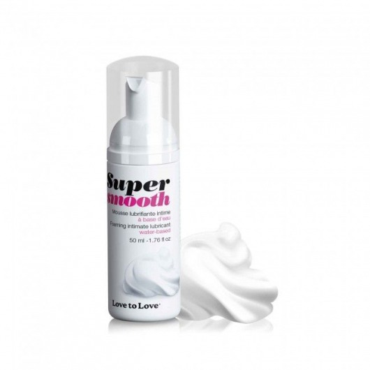Лубрикант нежнейшая пенка Super Smooth Foaming Intime Lubricant - 50 мл. - Love to Love - купить с доставкой в Ельце