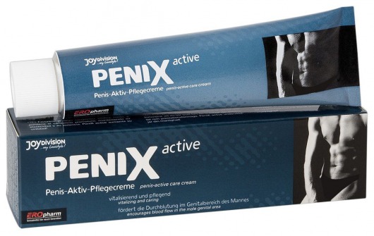 Возбуждающий крем для мужчин PeniX active - 75 мл. - Joy Division - купить с доставкой в Ельце