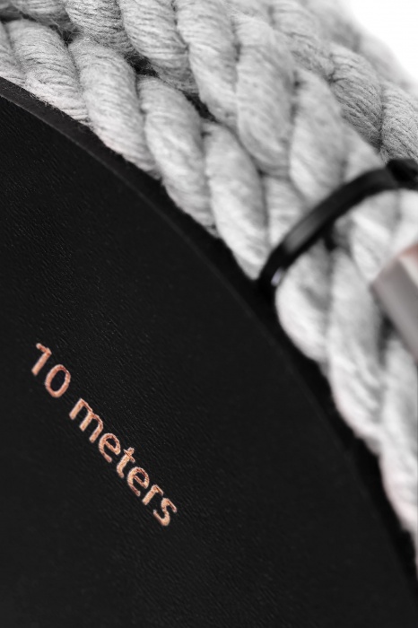 Белая веревка для шибари на катушке - 10 м. - Pecado - купить с доставкой в Ельце