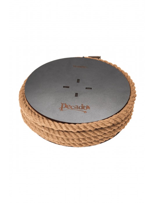 Джутовая веревка для шибари на катушке - 10 м. - Pecado - купить с доставкой в Ельце