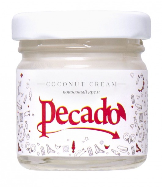 Массажная свеча Сoconut Cream - 35 мл. - Pecado - купить с доставкой в Ельце