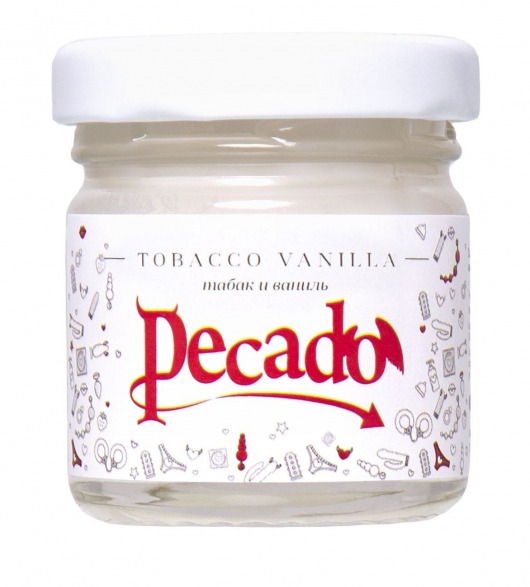 Массажная свеча Tobacco Vanilla - 35 мл. - Pecado - купить с доставкой в Ельце