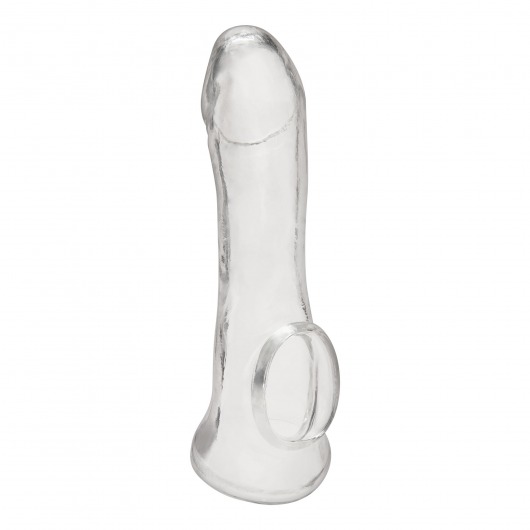 Прозрачная насадка на пенис Transparent Penis Enhancing Sleeve Extension - 15,9 см. - BlueLine - в Ельце купить с доставкой