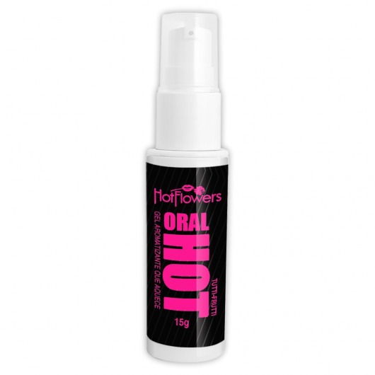 Гель для оральных ласк Oral Hot с согревающим эффектом - 15 гр. - HotFlowers - купить с доставкой в Ельце