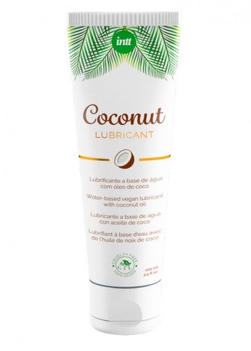 Веганская смазка на водной основе Coconut Lubricant - 100 мл. - INTT - купить с доставкой в Ельце