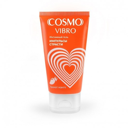 Возбуждающий интимный гель Cosmo Vibro с ароматом манго - 50 гр. - Биоритм - купить с доставкой в Ельце