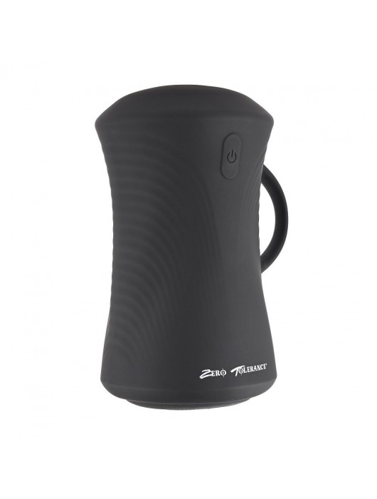 Черный вибромастурбатор с гироскопом Gyro Stroke - Zero Tolerance - в Ельце купить с доставкой