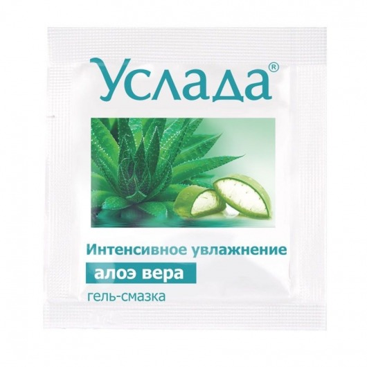 Гель-смазка «Услада с алоэ» - 3 гр. - Биоритм - купить с доставкой в Ельце