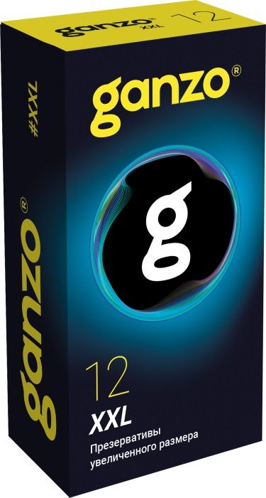 Презервативы увеличенного размера Ganzo XXL - 12 шт. - Ganzo - купить с доставкой в Ельце