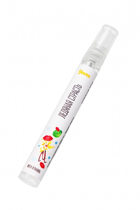 Охлаждающе-возбуждающий оральный спрей «Ледяная страсть» со вкусом мяты и ванили - 10 мл. - ToyFa - купить с доставкой в Ельце