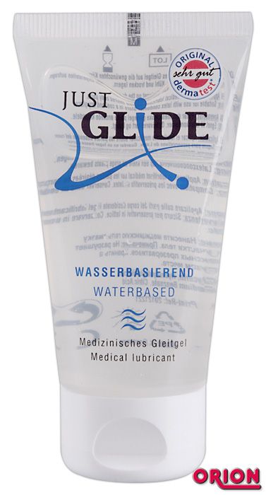 Вагинальная смазка на водной основе JUSTGLIDE - 50 мл. - Orion - купить с доставкой в Ельце