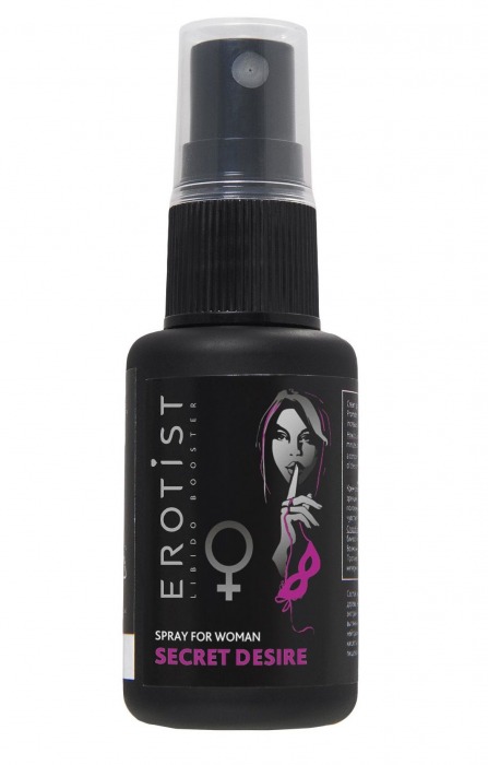 Возбуждающий спрей для женщин Erotist Secret Desire - 30 мл. - Erotist Libido Booster - купить с доставкой в Ельце