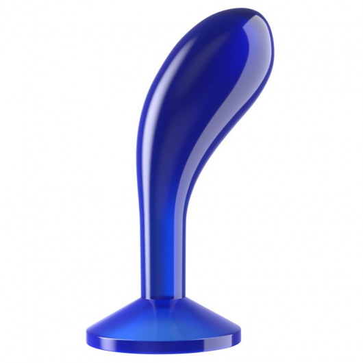 Синяя анальная втулка Flawless Clear Prostate Plug 6.0 - 15 см. - Lovetoy - в Ельце купить с доставкой