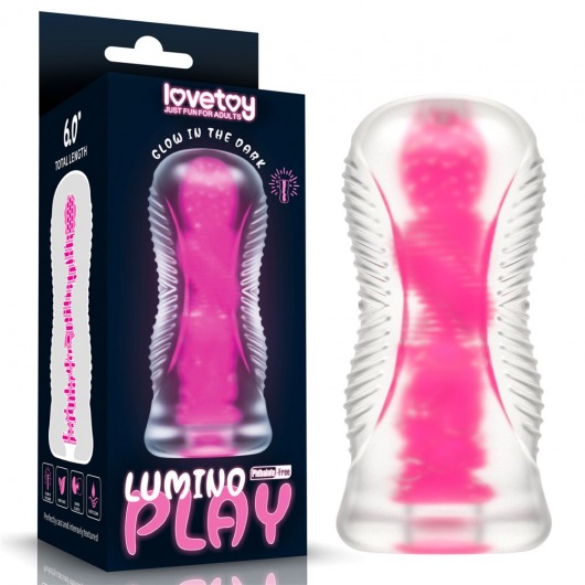 Светящийся в темноте мастурбатор 6.0 Lumino Play Masturbator - Lovetoy - в Ельце купить с доставкой