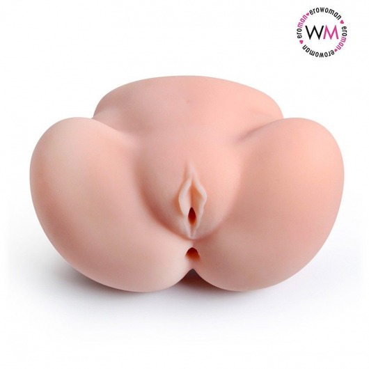 Реалистичный мастурбатор с двумя функциональными отверстиями - Erowoman-Eroman - в Ельце купить с доставкой