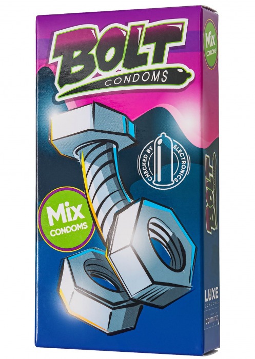 Набор презервативов Bolt Condoms - Luxe - купить с доставкой в Ельце