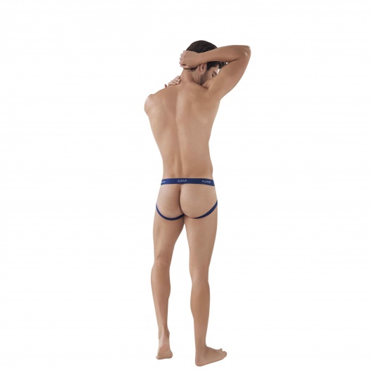 Темно-синие мужские трусы-джоки Oporto Jockstrap - Clever Masculine Underwear купить с доставкой