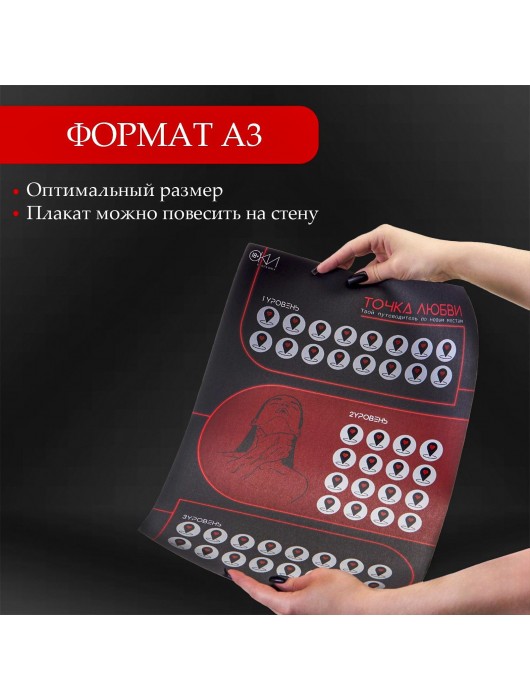 Плакат для двоих  Точка любви  со скретч-слоем - Сима-Ленд - купить с доставкой в Ельце