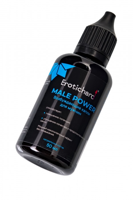 Капли для мужчин Erotichard Male Power - 50 мл. - Erotic Hard - купить с доставкой в Ельце