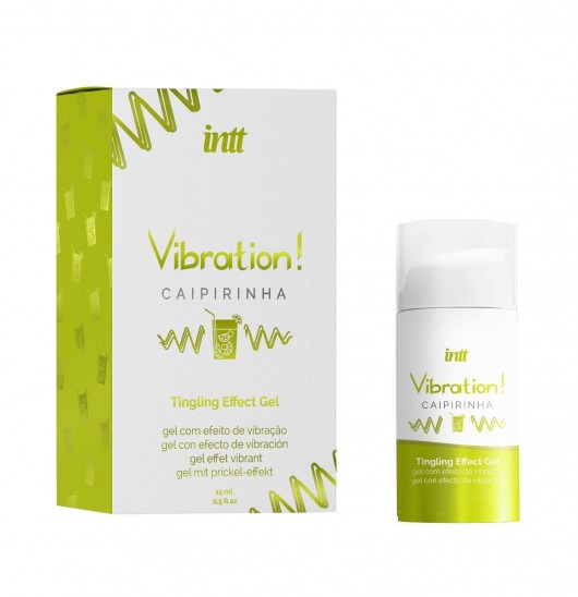 Жидкий вибратор Vibration Caipirinha - 15 мл. - INTT - купить с доставкой в Ельце