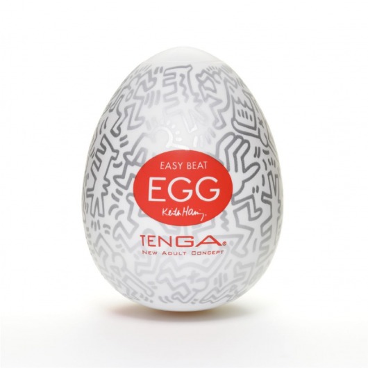 Мастурбатор-яйцо Keith Haring EGG PARTY - Tenga - в Ельце купить с доставкой