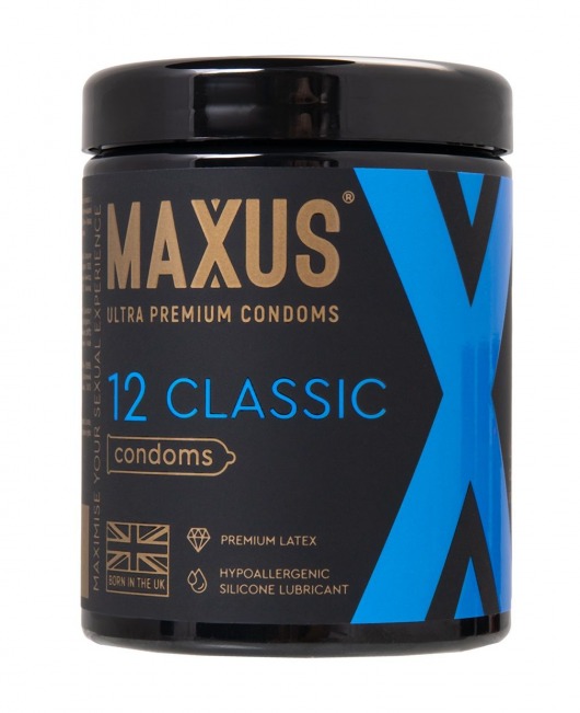 Классические презервативы MAXUS Classic - 12 шт. - Maxus - купить с доставкой в Ельце