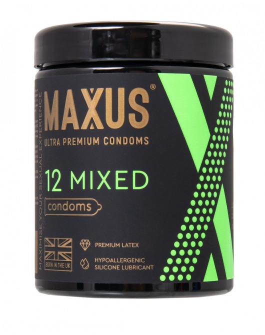 Презервативы MAXUS Mixed - 12 шт. - Maxus - купить с доставкой в Ельце