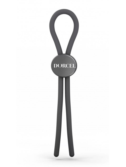 Серое эрекционное лассо на пенис Mr Dorcel - Dorcel - в Ельце купить с доставкой