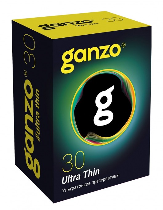 Супертонкие презервативы Ganzo Ultra thin - 30 шт. - Ganzo - купить с доставкой в Ельце