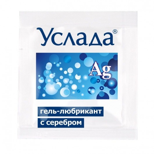 Гель-лубрикант «Услада с серебром» - 3 гр. - Биоритм - купить с доставкой в Ельце