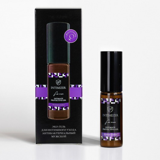 Мужской антибактериальный эко-гель для интимного ухода Intimizer - 20 мл. - Intimizer - купить с доставкой в Ельце