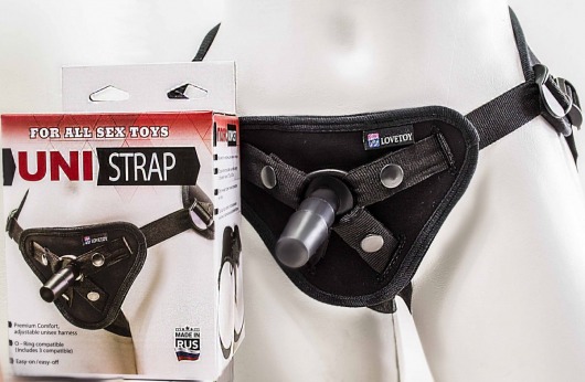 Универсальные трусики Harness UNI strap с корсетом - LOVETOY (А-Полимер) - купить с доставкой в Ельце