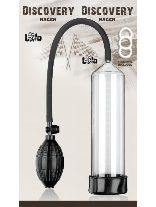 Вакуумная помпа Discovery Racer Clear - Lola Games - в Ельце купить с доставкой