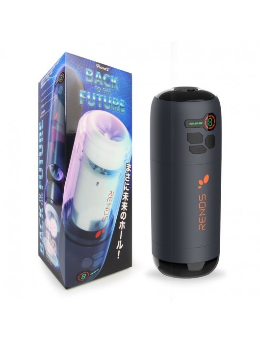 Черный вибромастурбатор Back To The Future - Rends - в Ельце купить с доставкой