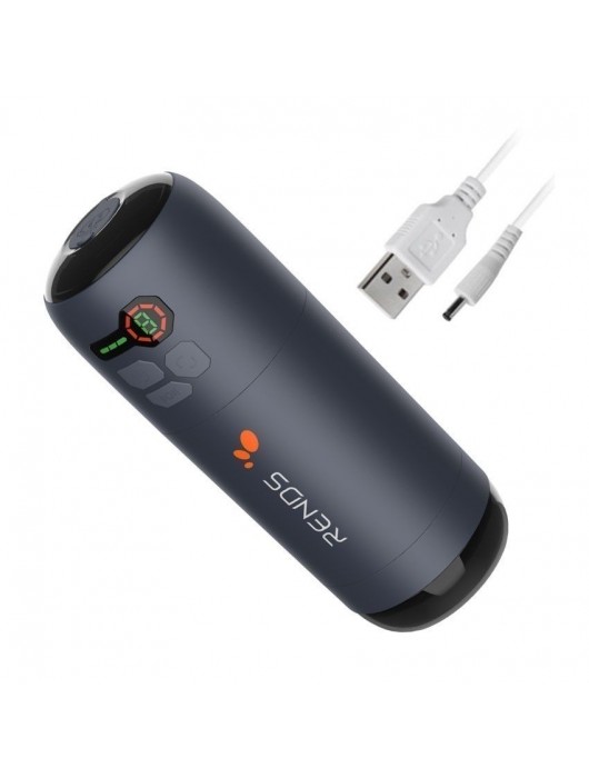 Черный вибромастурбатор Back To The Future - Rends - в Ельце купить с доставкой