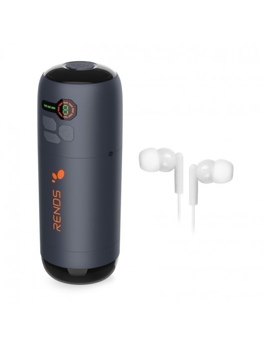 Черный вибромастурбатор Back To The Future - Rends - в Ельце купить с доставкой