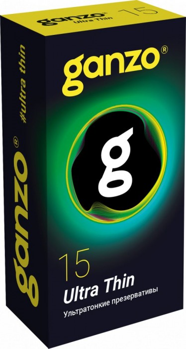 Прозрачные ультратонкие презервативы Ganzo Ultra thin - 15 шт. - Ganzo - купить с доставкой в Ельце