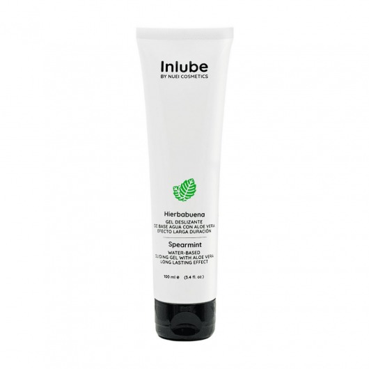Водный лубрикант Nuei Inlube с алоэ вера и ароматом мяты - 100 мл. - Nuei cosmetics - купить с доставкой в Ельце