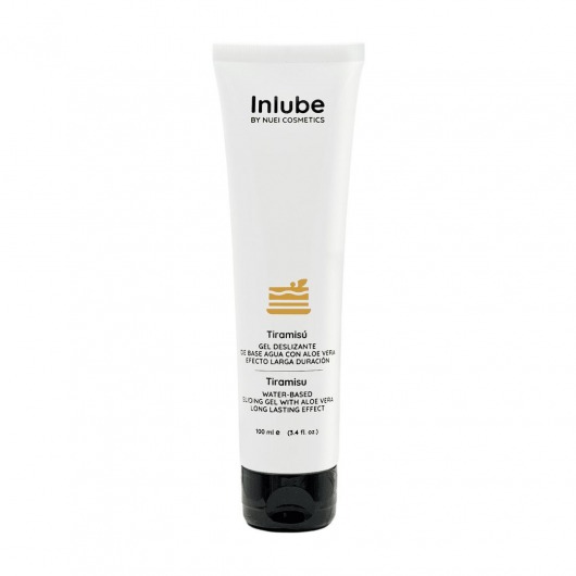 Водный лубрикант Nuei Inlube с алоэ вера и ароматом тирамису - 100 мл. - Nuei cosmetics - купить с доставкой в Ельце