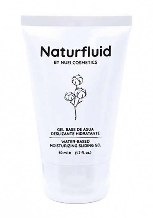 Экстраскользкий лубрикант на водной основе Nuei Naturfluid - 50 мл. - Nuei cosmetics - купить с доставкой в Ельце