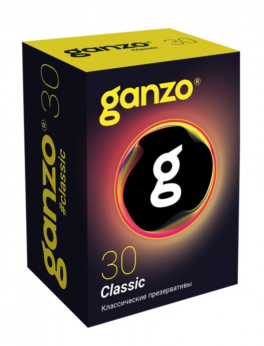 Классические презервативы с обильной смазкой Ganzo Classic - 30 шт. - Ganzo - купить с доставкой в Ельце