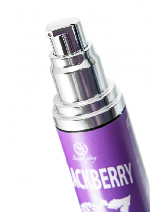 Массажное масло 2-в-1 Blackberry Hot Effect с разогревающим эффектом и вкусом ежевики - 50 мл. - Secret Play - купить с доставкой в Ельце
