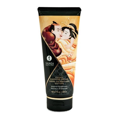 Массажный крем для тела с ароматом миндаля Almond Sweetness - 200 мл. - Shunga - купить с доставкой в Ельце