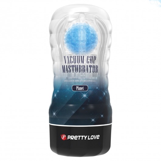 Прозрачный текстурированный мастурбатор Vacuum Cup Masturbator Planet - Baile - в Ельце купить с доставкой